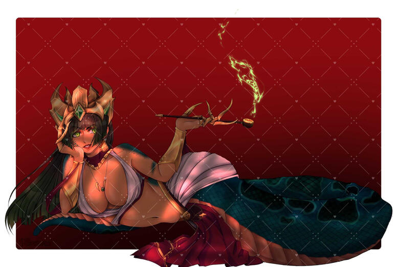 NickyBoi's Snake Lady