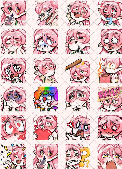 Static Emote Examples! Static Emote Examples!